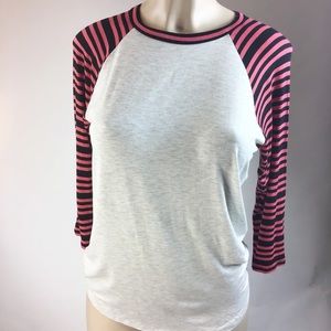 LuLaRoe Baseball Style Shirt Size XS